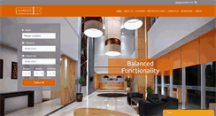Desktop Screenshot of harperhotels.com